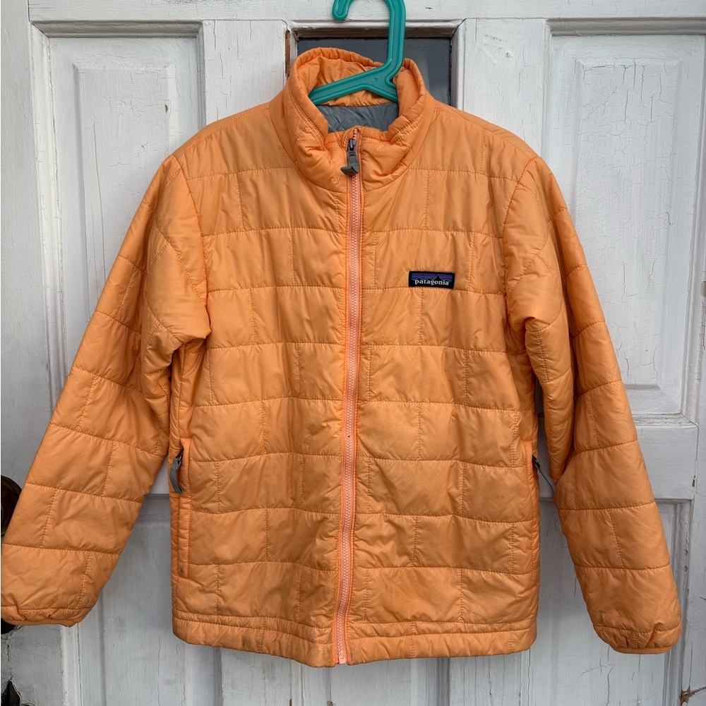 Patagonia Kids Tangerine Puffer Jacket